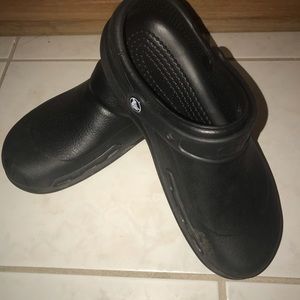 Black crocs
